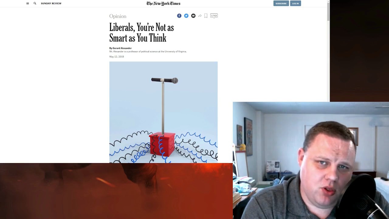 The New York Times says Liberals Aren't So Smart military exchange