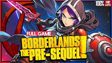 BORDERLANDS: THE PRE-SEQUEL【FULL GAMEPLAY】100% MISSION WALKTHROUGH |ATHENA| 4K60FPS | No Commentary