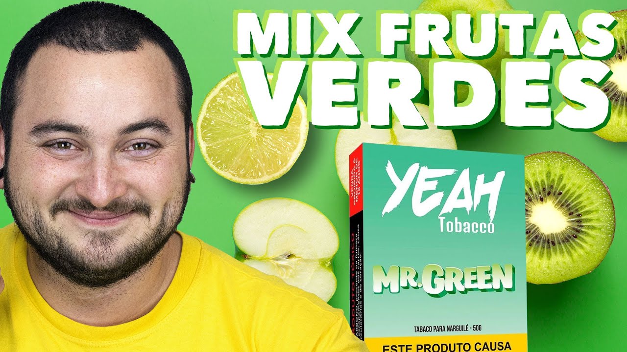 REVIEW DA ESSENCIA MR GREEN OU DR GREEN DA YEAH LIMÃO MAÇÃ VERDE E KIWI SESSAO COM O FIRFAO