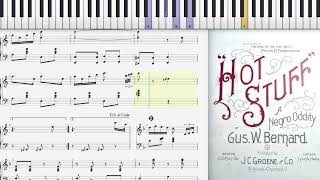 Hot Stuff by Gus Bernard (1896, Ragtime piano)