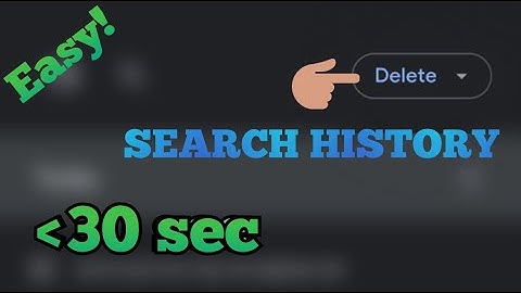 How to delete Google search history "step by step guide" (2022) #shorts