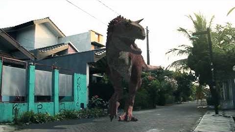 Dinosaurs - CARNOTAUR 3D Animation Render Test