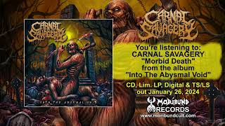 CARNAL SAVAGERY Morbid Death Teaser Video