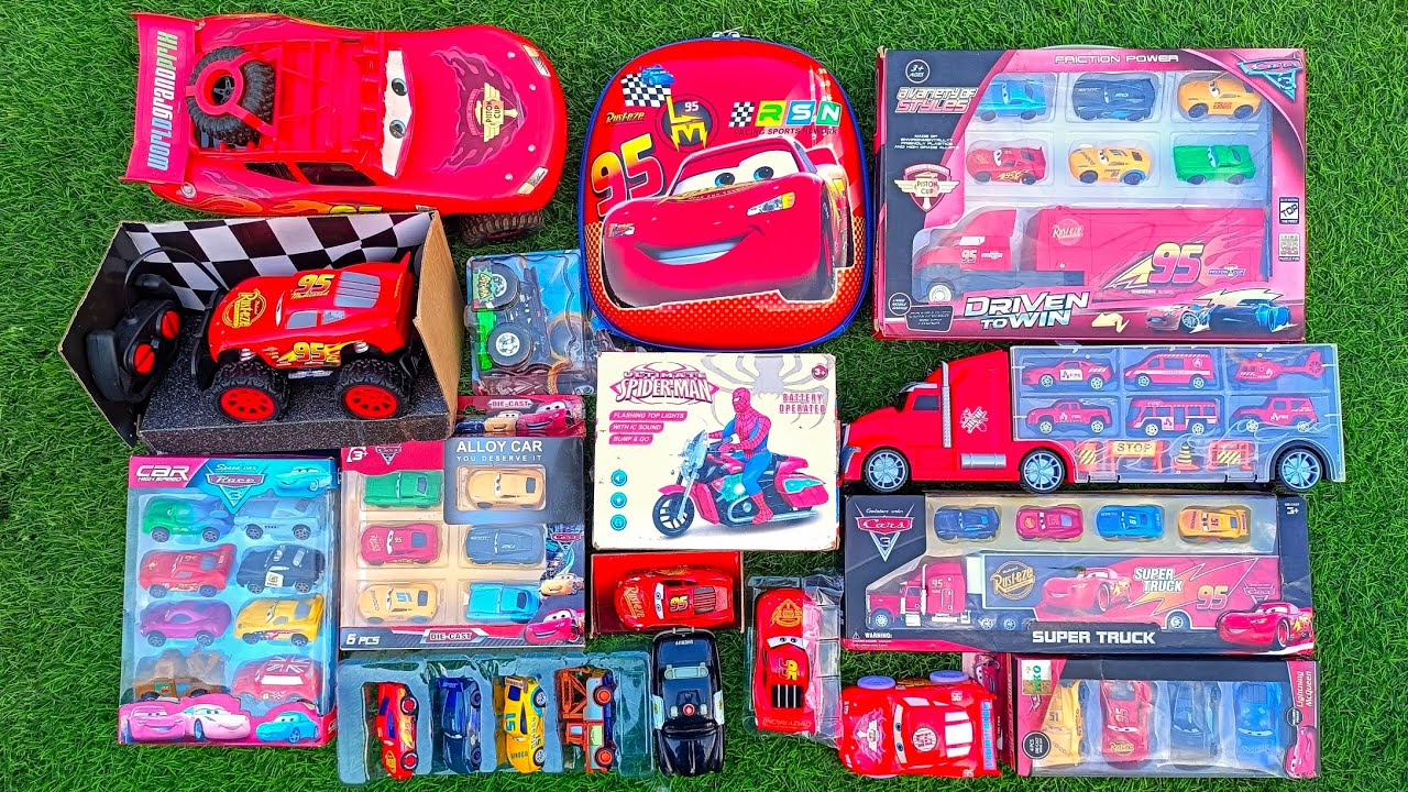 Disney Pixar Cars Unboxing Review l Lightning McQueen Bubble RC Car | Monster Truck