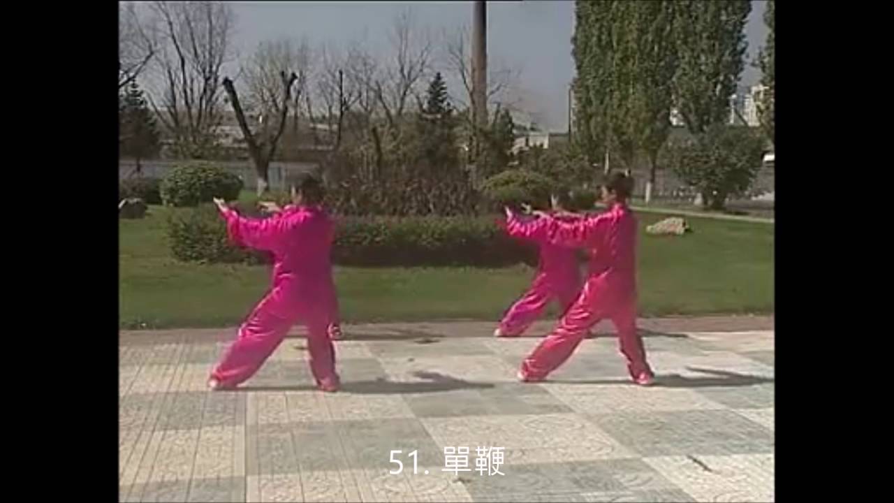 楊家太極拳85式 背面示範 廣東話口令 Youtube 楊家太極拳85式 背面示範 廣東話口令 Youtube
