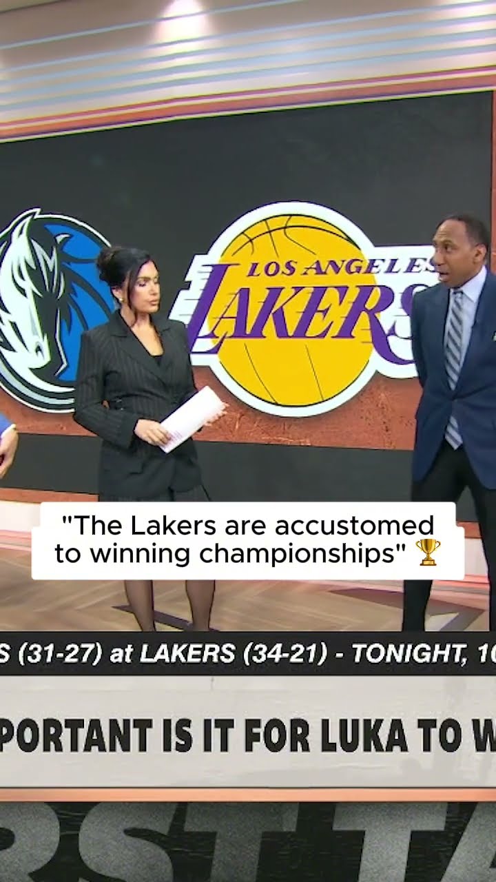 Stephen A. on why Luka NEEDS to win a title with the Lakers ?