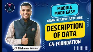 Statistical Description of Data Module solution Additional Question Bank |Statistics | CA Foundation