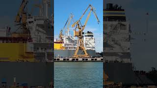 Vivit Americas LNG #cadiz #cadizport #ship #gasero #navantia #drydock #travel #cadiz #vessel