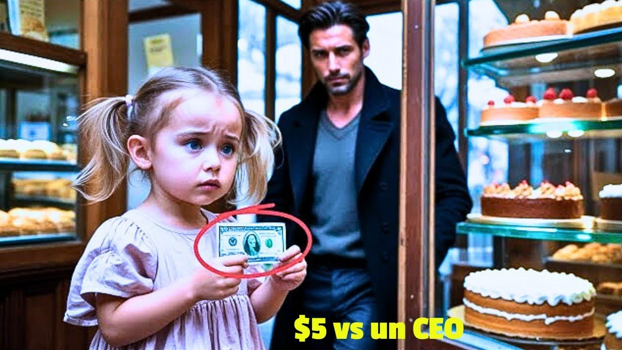 La pequeña niña pobre solo tenía $5 para comprarle un pastel de cumpleaños a su mamá — hasta que ent
