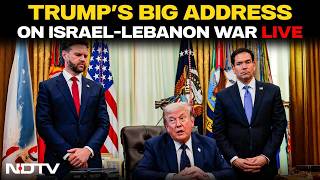 Donald Trump LIVE | Trump's Address On Israel-Lebanon War | Trump, Vance, Marco Rubio LIVE