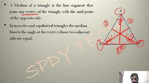Triangle Part- 2 Medians