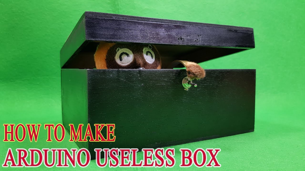 DIY Useless Box with Arduino - YouTube