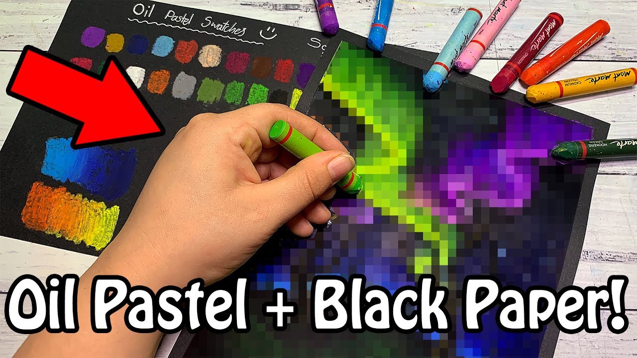 Pastels On Black Paper - What's It Like?