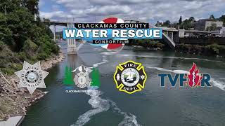 Clackamas County Water Rescue Consortium encourages water safety by Clackamas County Sheriff's Office 75 views 7 days ago 2 minutes