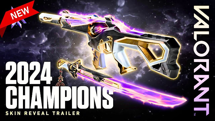Valorant Champions 2024 Skin Reveal Trailer & Review - Stunning New Design!