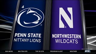 Penn State at Northwestern - Football Highlights