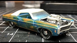 Hot Wheels Custom 69 Crusher Impala From Roadkill