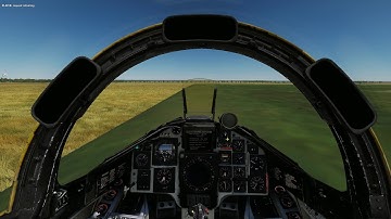 DCS: AJS-37 Viggen. FARP Rearm and takeoff.