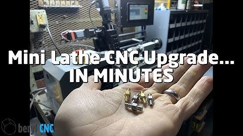 Mini Lathe CNC Upgrade