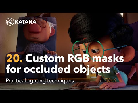 Practical Lighting With Katana And Arnold: Custom Rgb Masks For Occluded Objects