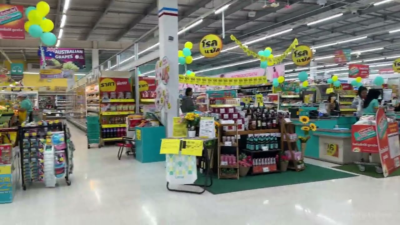 Exploring Lotus's Supermarket in Ao Nang