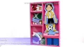 Julia Magnetic Dress-Up Play-Set by Melissa & Doug LCI-3546 screenshot 3