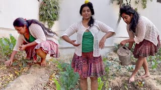 Padmapriya Latest | Padmapriya Actress Gardening