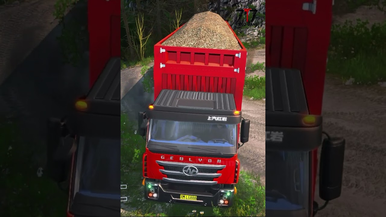 It's extraordinary that the bravest drivers carry full loads on steep roads 03