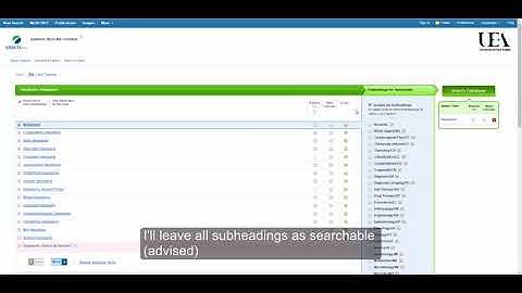 Searching using MeSH on EBSCO