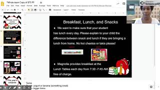 Recess and Lunch