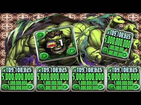 確定600億ループ！ルーレットハルクがヤバすぎる【パズドラ】