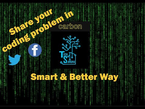 Code Sharing Tips in Facebook, Twitter
