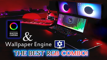 The ULTIMATE RAZER CHROMA AUDIO RGB Lightning Setup!