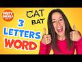 Learn to Read 3 Letter Word Letter Sound Phonics for Kids Reading is Easy Patty Shukla Sign Language