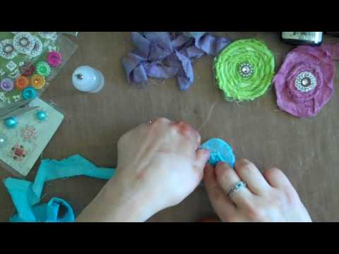 Fabric Flower Tutorial with Melissa Samuels