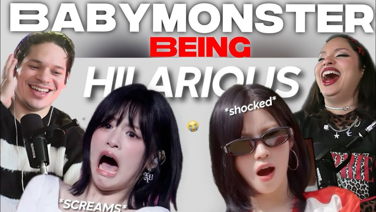 HILARIOUS!!🤣Waleska & Efra react to Babymonster being the most UNSERIOUS group ever
