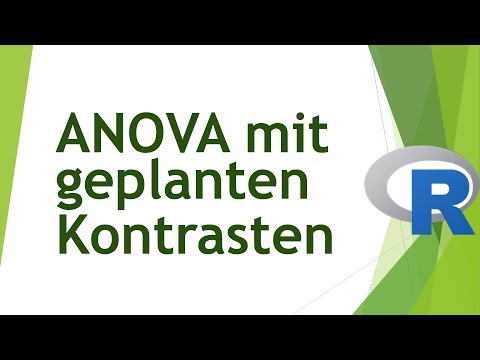ANOVA mit geplanten