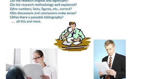 What Peer Reviewers Do