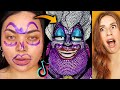 CRAZY Tik Tok Halloween Makeup Transformations - REACTION