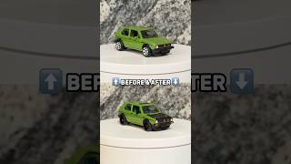 HOW TO CUSTOMIZE HOTWHEELS VOLKSWAGEN GTI GOLF #hotwheels #tutorial #custom #howto #volkswagen