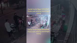 Detik Detik Begal Ditembak Polisi Saat Sedang Beraksi