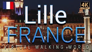 Lille. France Deep Night The Video Was Shot On Iphone Camera
