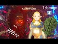 Beating ganon with a korok leaf!