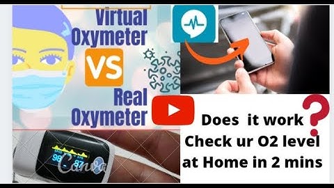 Checking Oxygen level with *Virtual Oxymeter* in phone😨‼️|| Does it give Authentic Results❓VERIFY !!