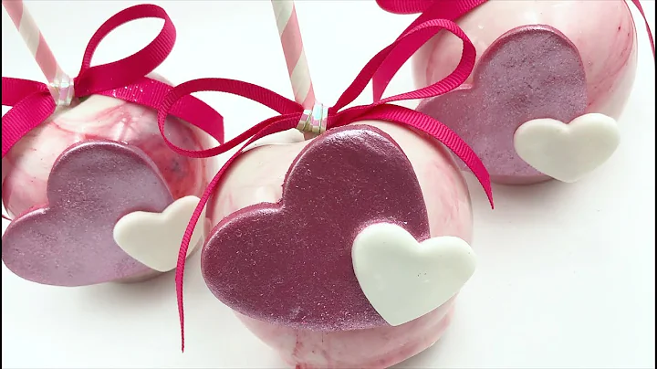 HOW TO CREATE VALENTINE MARBLE CANDY APPLES