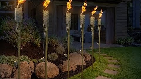 How to put a Tiki Torch into Rocky Ground (explained)