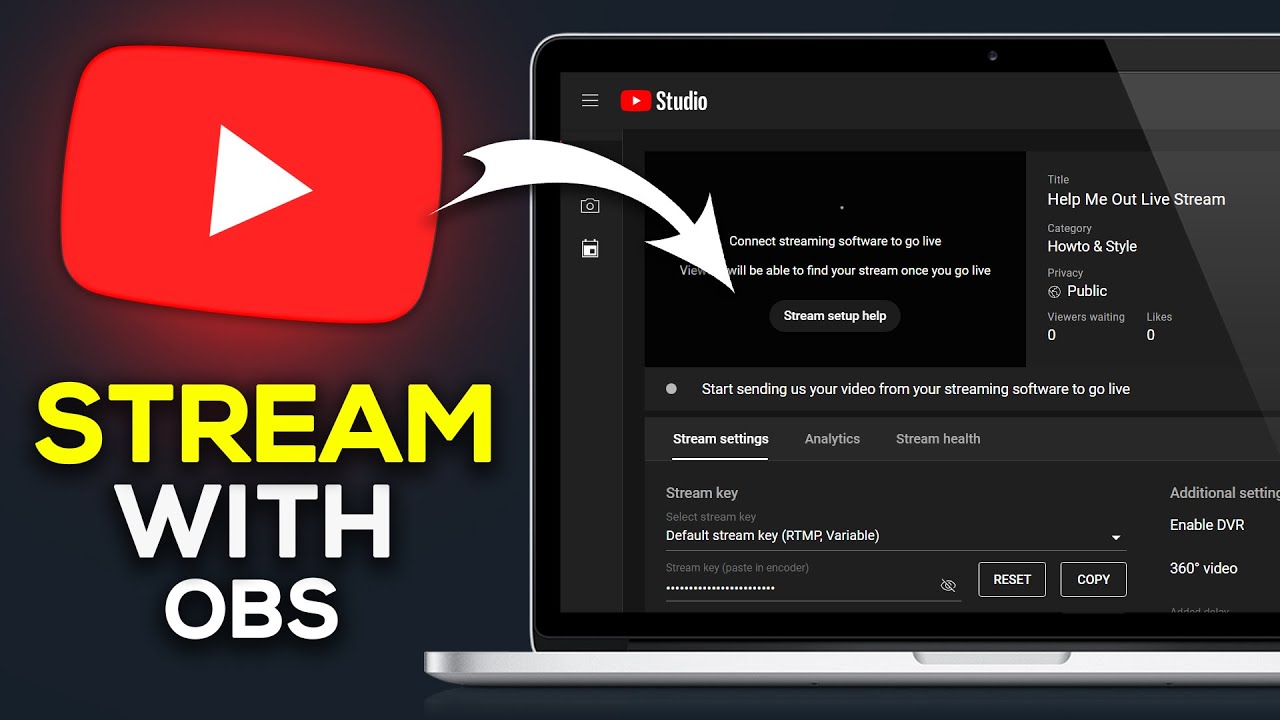 How To Stream On Youtube With Obs - Easy Guide - YouTube