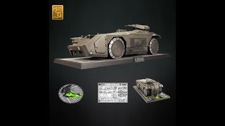 レア　ガループ社　マイクロマシーン　エイリアン2　APC　M577 ウェザリング レア ガループ社 マイクロマシーン エイリアン2 APC M577