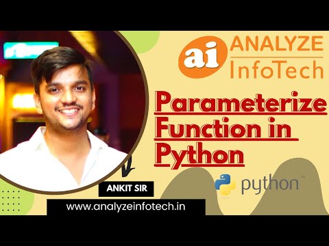 Parameterized functions in python