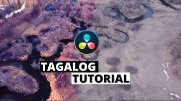 Davinci Resolve 17 | Basic Color Grading | Tagalog Tutorial